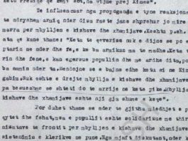 Dokumenti 1967/ Feqor Shehu udhëhiqte aksionin për prishjen e kishave dhe xhamive
