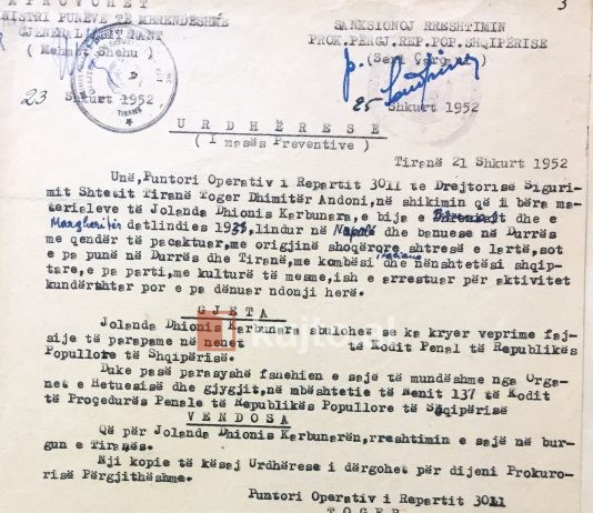 Jolanda që vuajti 13 vjet, 9 muaj, 8 ditë burgim komunist